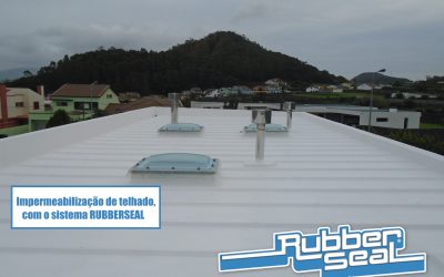 Impermeabilização de telhado em moradia